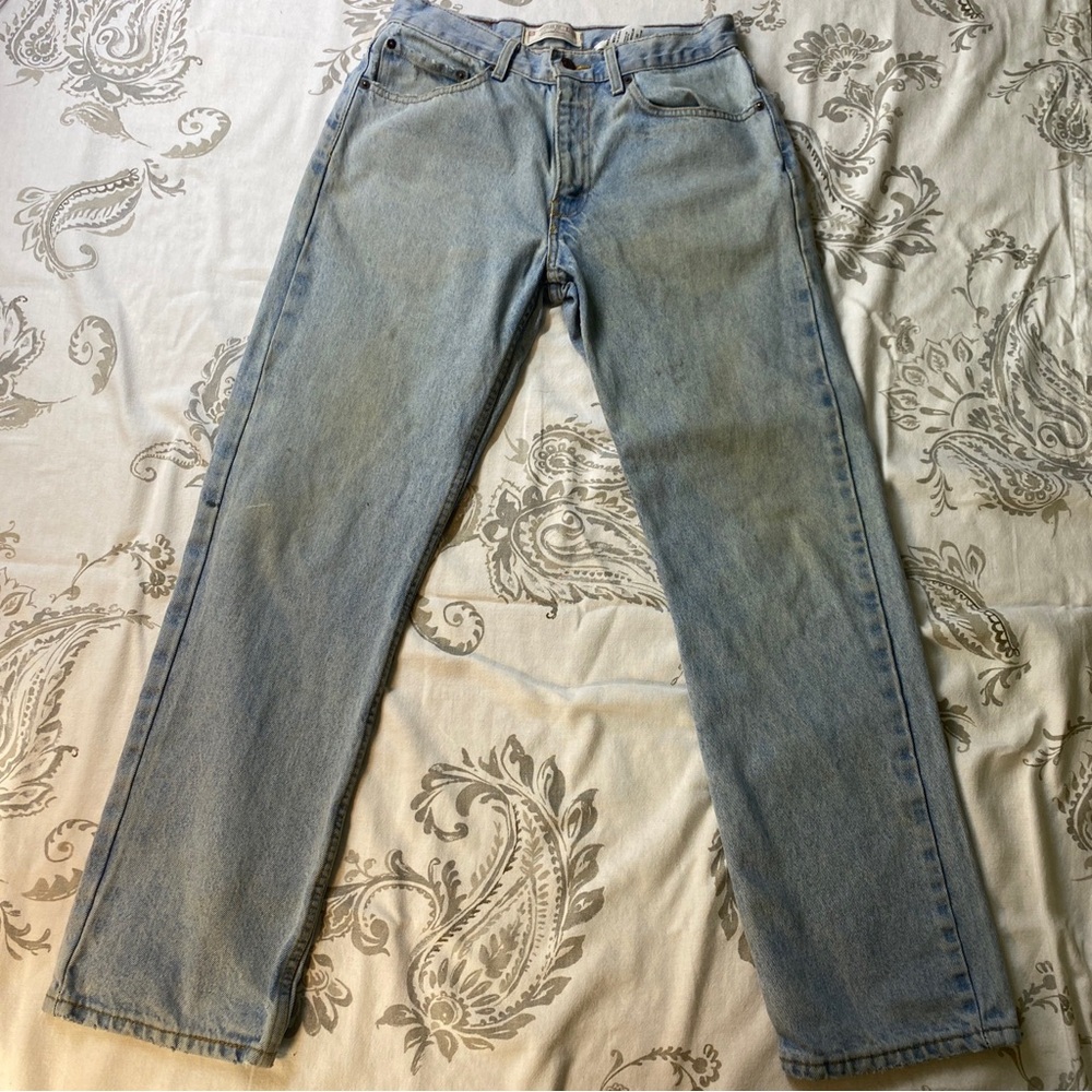 Levis Strauss Regular Fit Jeans‎ Mens
Size 31X30 Light Washed distressed grunge